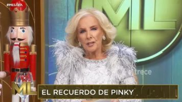 Mirtha Legrand se emocionó al recordar a Pinky: «Fue una reina en la televisión»