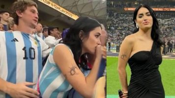 Habló el joven acusado de acosar a Lali Espósito en la tribuna del Mundial
