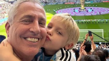 Marley mostró la primera carta que Mirko escribió de puño y letra para Navidad: sus pedidos