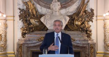 Por cadena nacional, Alberto Fernández avaló una operación de espionaje ilegal