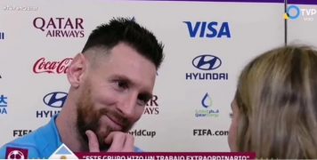 “Lo que absolutamente todos le queríamos decir a Lionel”: una periodista decidió hablarle a Messi en lugar de hacerle una pregunta y su discurso se hizo viral