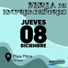 ¡Se viene la Feria de Emprendedores a Plaza Mitre! ?