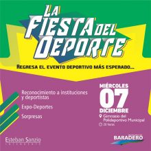 Fiesta del Deporte: regresa el evento deportivo más esperado