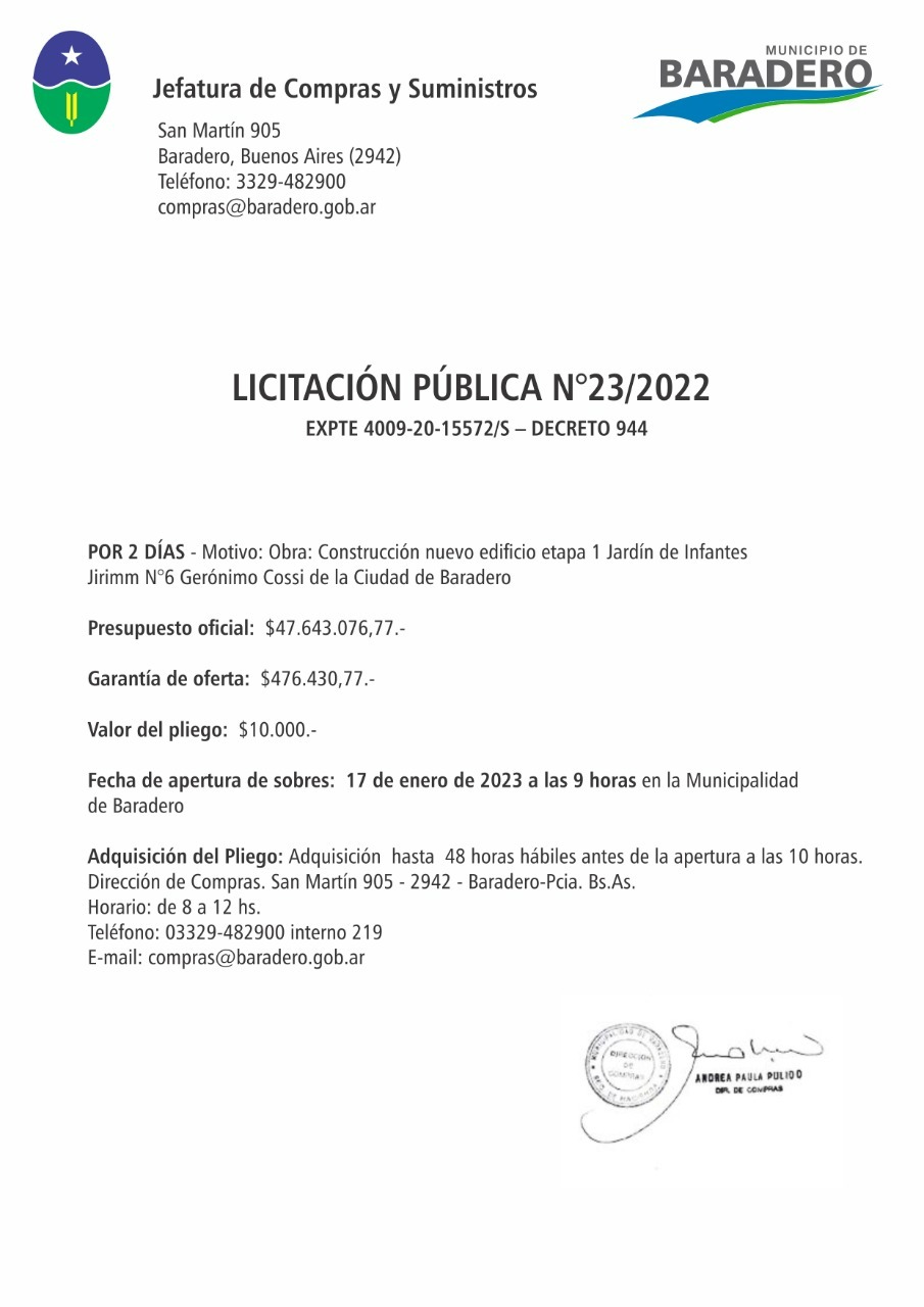 Licitaciones