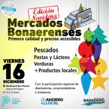 Se viene la edición navideña de Mercados Bonaerenses