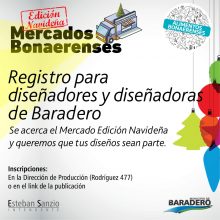 ?? Mercados Bonaerenses: registro para diseñadores y diseñadoras