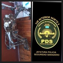 Encontraron moto desarmada que tenia pedido de secuestro activo