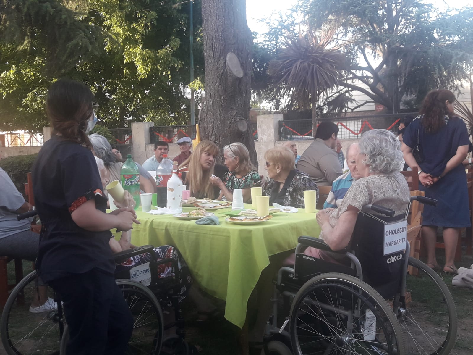 Festejos de fin de año en el Hogar de ancianos ???‍??