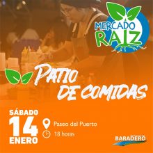 Este sábado vamos a poder disfrutar #MercadoRaíz desde las 18 horas ☀️