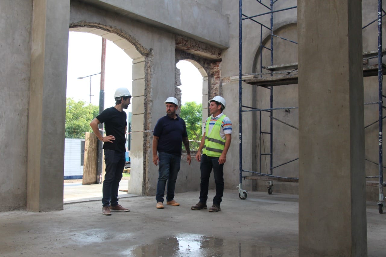 Avanza la reconstrucción de la Estación de Trenes
