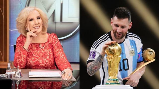 ¿Qué hará Mirtha Legrand con el regalo especial de Lionel Messi?