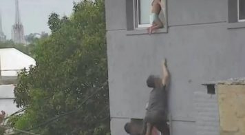 “Entré por la ventana y el papá creyó que era un ladrón”: así fue el dramático rescate del bebé en Córdoba