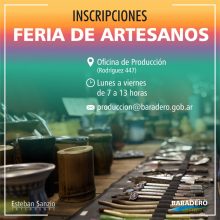 Está abierta la inscripción para formar parte de la Feria de Artesanos en el Festival Baradero 2023