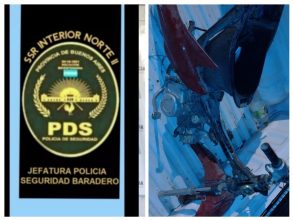 Encontraron moto tirada en un descampado