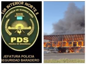 Incendio de camión