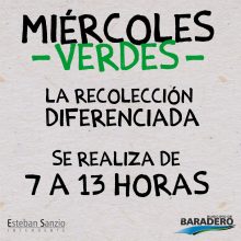 Miércoles Verdes ♻️ ¡Cambio de horario!