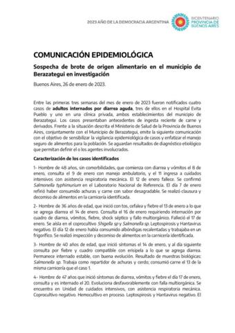 ☑️ Recomendaciones importantes para la población