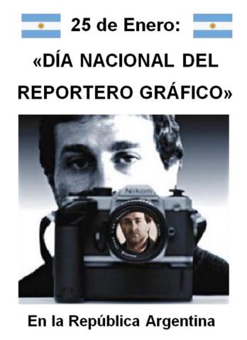 ? 25 de enero | Día del Reportero Gráfico.