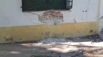 San Pedro: Una persona que realizaba un examen de manejo chocó con su vehículo el frente de una propiedad