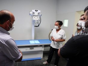 Esteban Sanzio: «Después de más de 35 años nuestro hospital cuenta con un nuevo equipo de rayos X «
