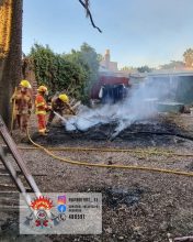 Incendio de ramas
