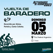 ¿Ya te inscribiste a la Vuelta a Baradero? ?