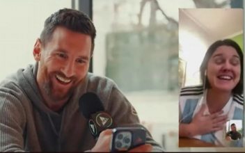 Messi, su estampita y una historia que emocionó al mundo entero
