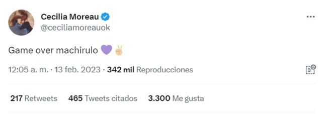 El festejo de la presidenta de la cámara de diputados por la eliminación de Alfa de Gran Hermano 2022