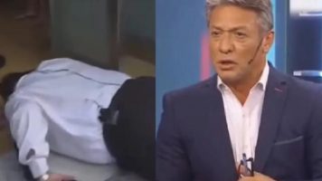 Habló el periodista del Nueve que se desmayó en vivo: qué enfermedad le diagnosticaron y el tratamiento que hizo