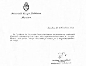 Condolencias a la Familia Morales