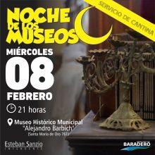 Se viene la Noche de los Museos en Baradero