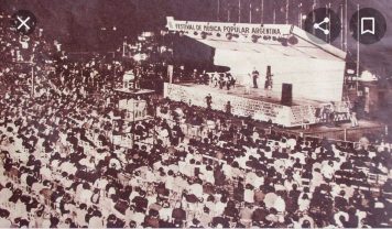 Festival del Encuentro. BARADERO, Plaza Colón. 1965