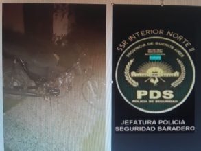 Hallaron una moto con pedido de secuestro