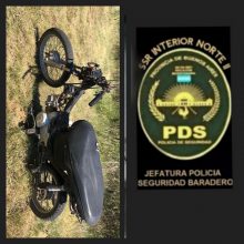 Encontraron moto que tenia pedido de secuestro