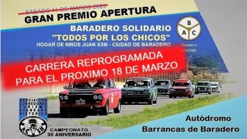 Jornada solidaria en el Autodromo del Baradero Auto Club