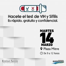 Testeos de VIH y Sifilis