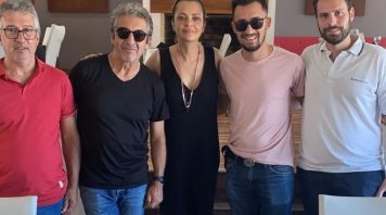 Ricardo Darín visitó San Pedro junto a Dolores Fonzi y Santiago Mitre