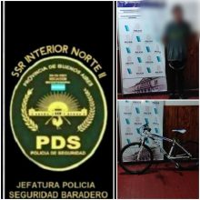 Salto la reja, robo una bici y fue detenido