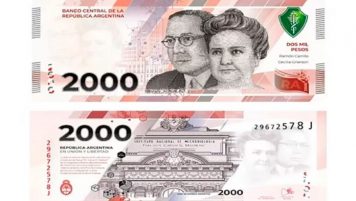 Nuevo billete de 2 mil pesos: para cuándo estiman que empezará a circular