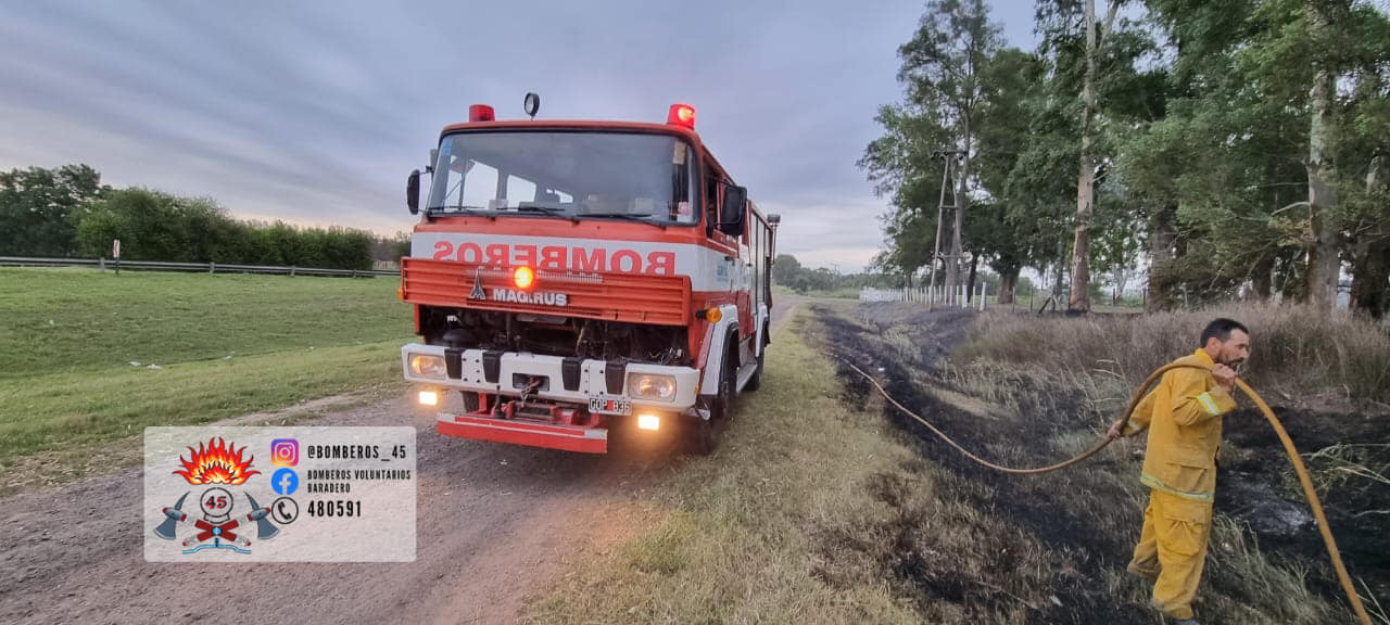 Incendio de pastos