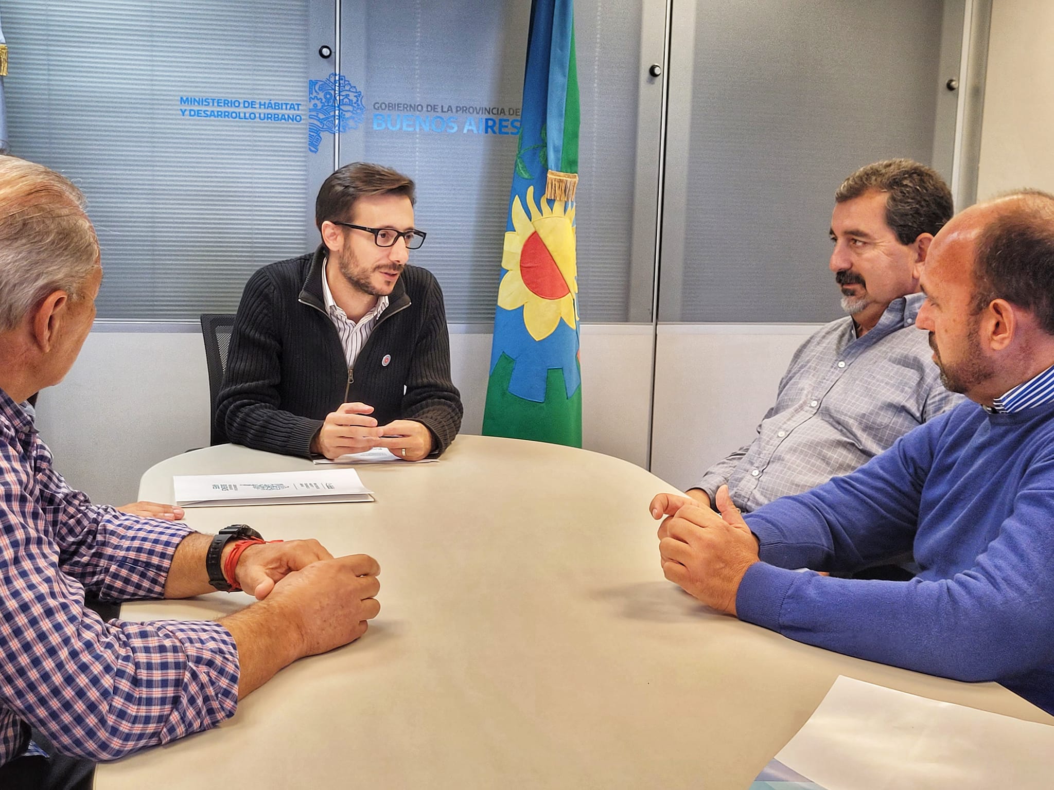 El Intendente Sanzio Acompañó Al Sindicato De Empleados Textiles  Y Afines En La Firma De Un Convenio