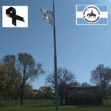 Centro Tradicionalista «el Resero» De Baradero: Una vez más nuestra bandera se encuentra a media asta