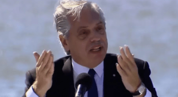 El presidente Alberto Fernández bajó su candidatura y no irá por la reelección