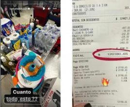 Barby Franco quedó en shock por lo que gastó en el supermercado