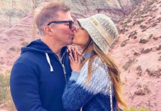 Barby Franco y Fernando Burlando fueron víctimas de un robo en la puerta de su casa