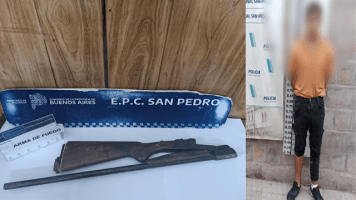 Detienen a un joven que llevaba una escopeta por la calle