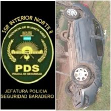 Volcó un automóvil por la neblina