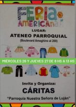 Caritas, Nuestra Señora de Luján. Hacer el bien, hace muy bien.