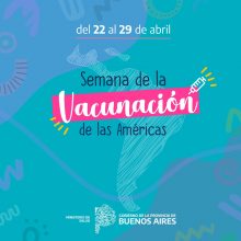 #Salud | Semana de la Vacunación de las Américas: ¡Cada vacuna cuenta!