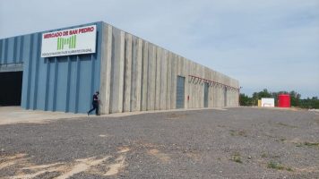 Inauguran el mercado concentrador de frutas, verduras y alimentos de San Pedro